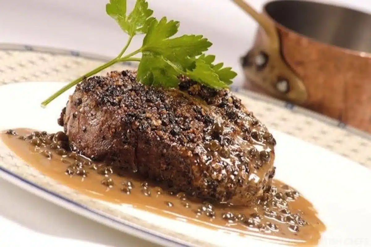 Steak au Poivre