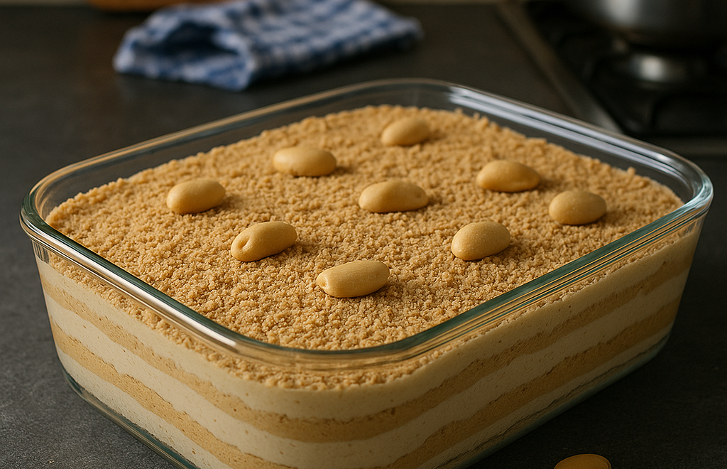 Pavê de Paçoca Cremoso: Sobremesa Fácil e Irresistível para Festas e Datas Especiais