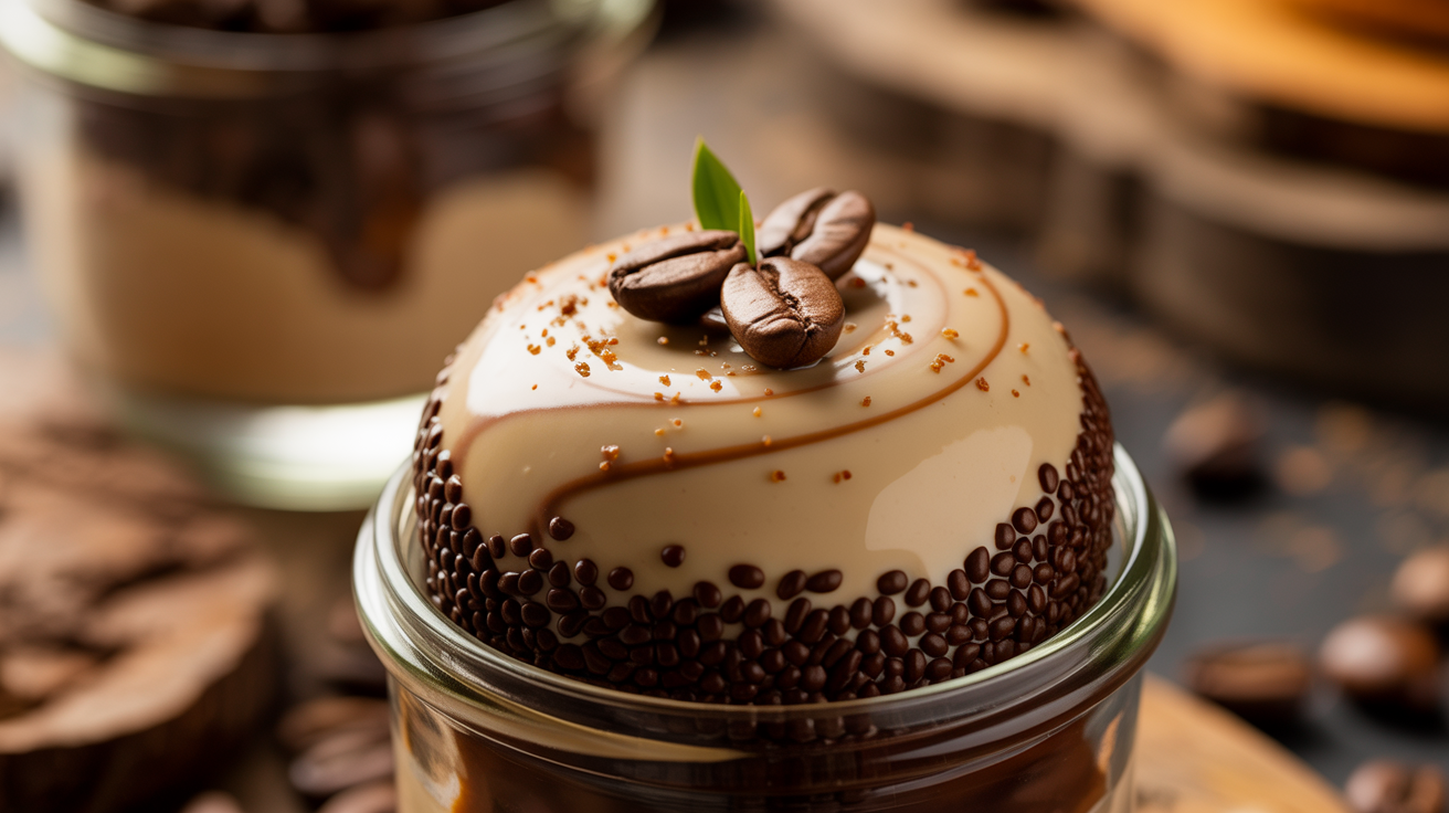 Brigadeiro de colher com toque de café