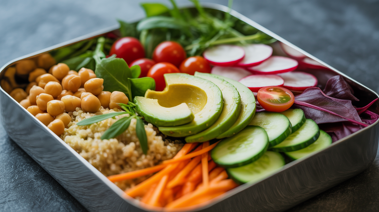 Buddha Bowl Frio (Vegetariano) na Marmita