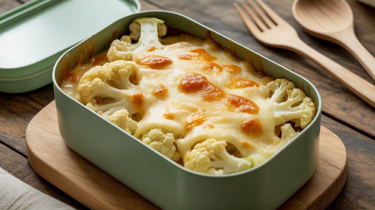 Gratinado de Couve-Flor na Marmita