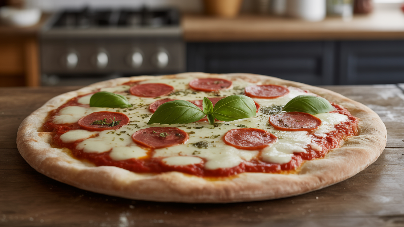Pizza no Pão Sírio