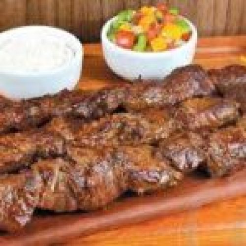 Espetinho de Carne na Brasa