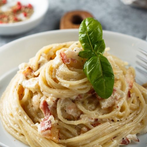 Macarrão à Carbonara