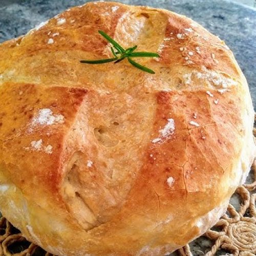 PÃO ITALIANO CASEIRO