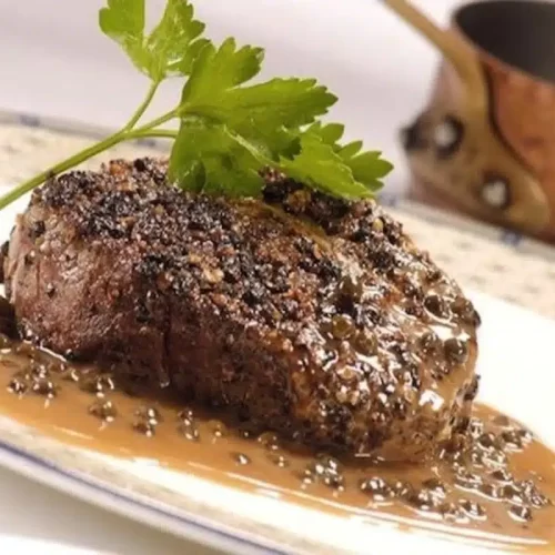 Steak au Poivre