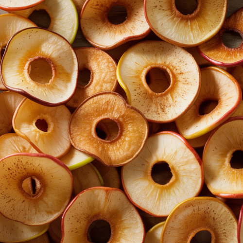 Batatinha chips de maçã com canela douradinhas na airfryer