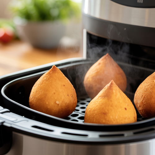 Coxinha Fit na airfryer