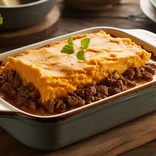 Escondidinho de Abóbora com Carne Moída