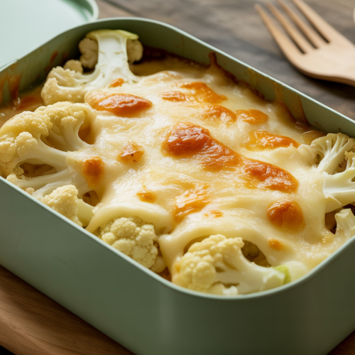 Gratinado de Couve-Flor na Marmita