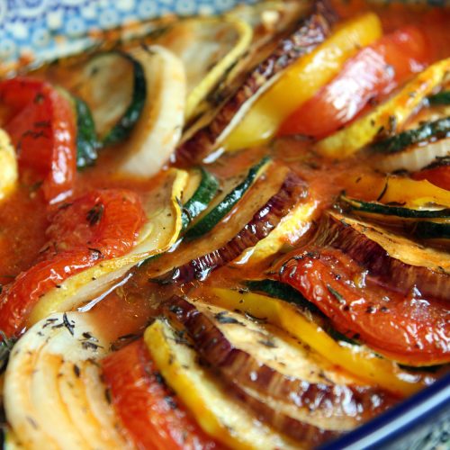 Ratatouille Natalino com Toque de Alecrim