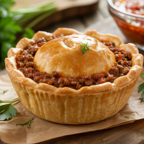 Tortinha de Carne Moída